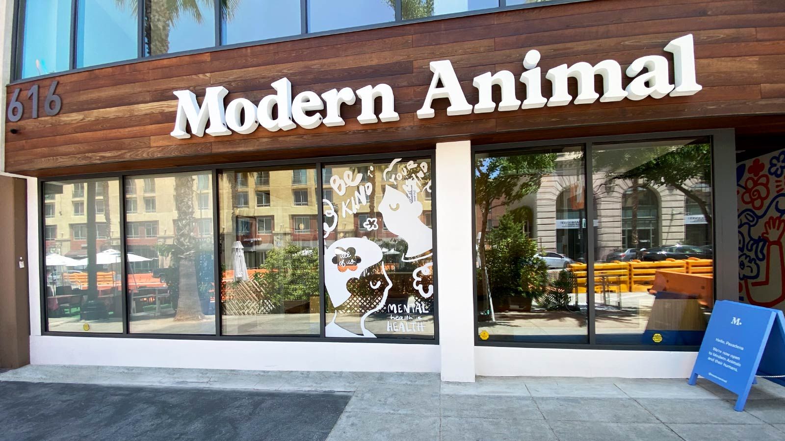 Modern Animal outdoor window decals