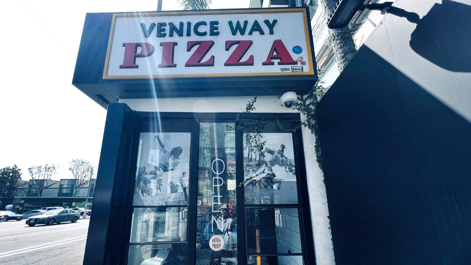 Venice Way Pizza custom decal