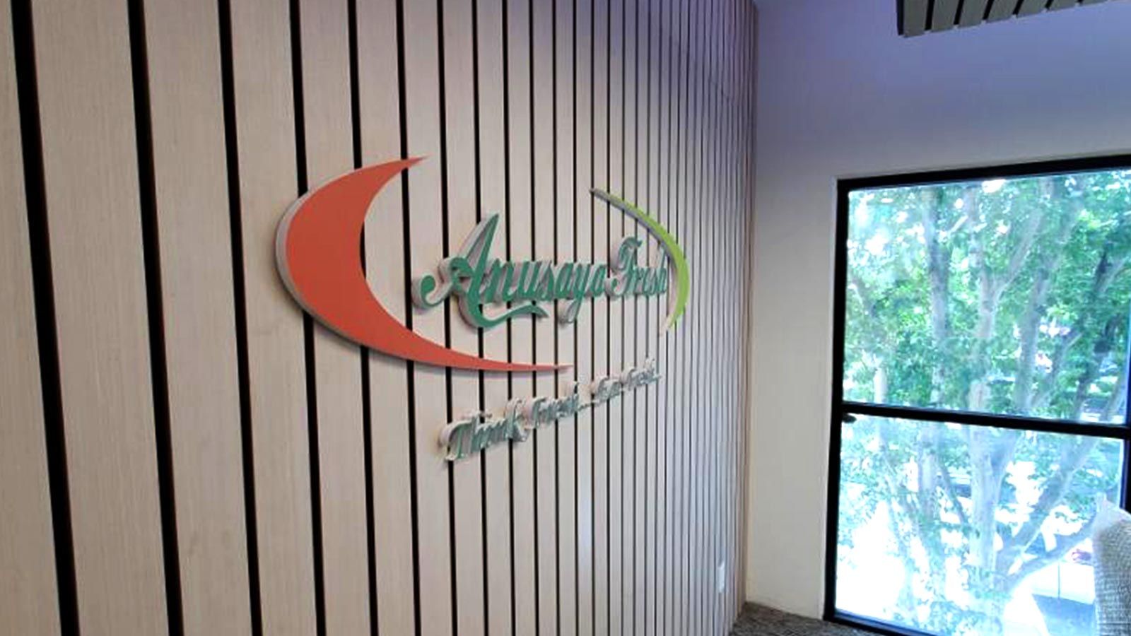 anusaya fresh dimensional indoor sign