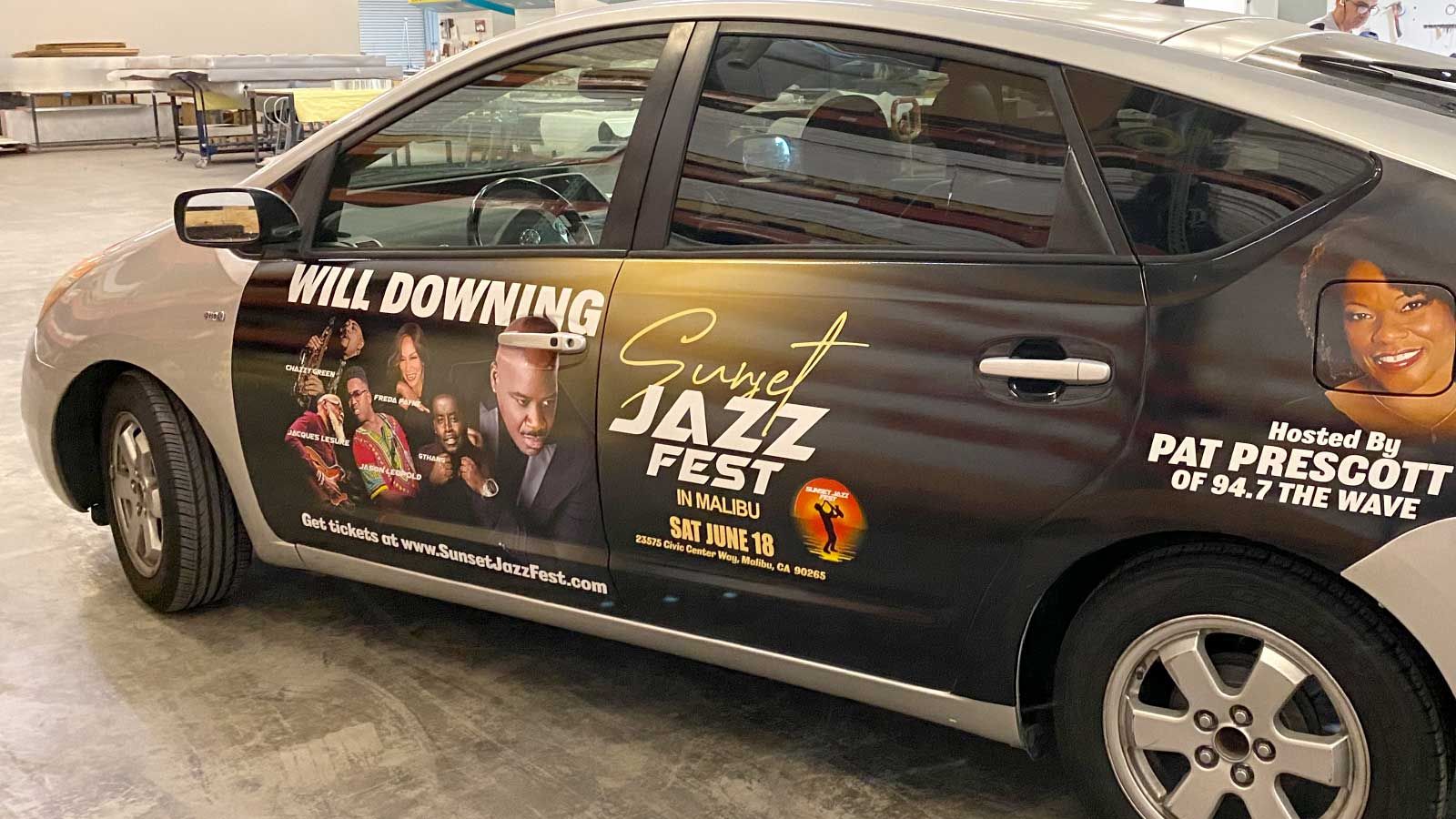 jazz fest custom car vinyl decals
