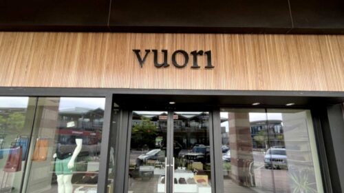 vuori outdoor signage repair