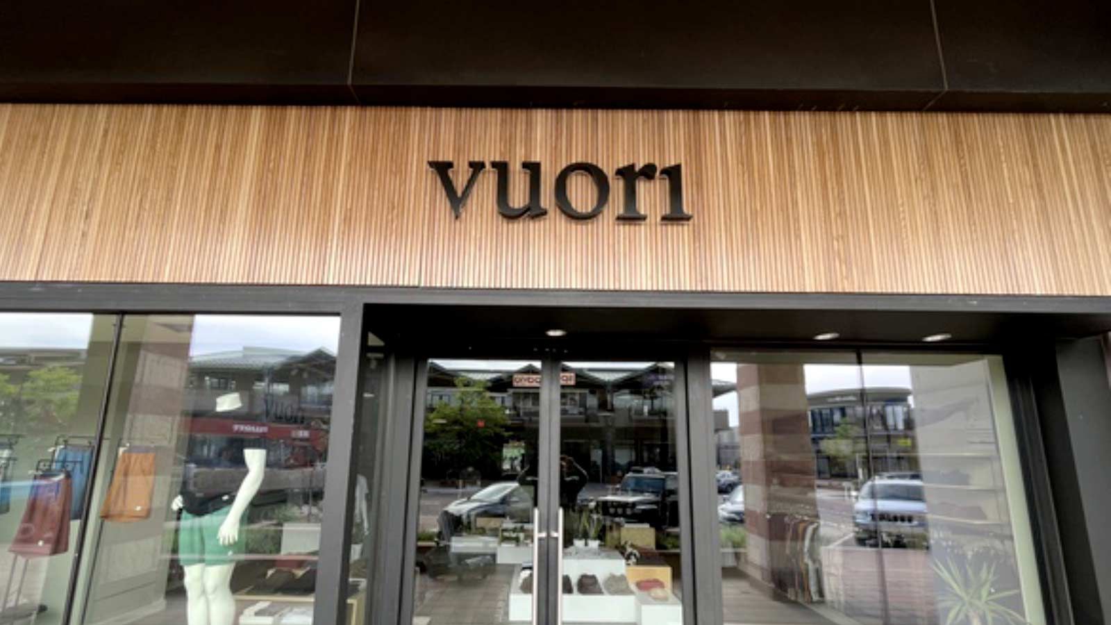 vuori outdoor signage repair