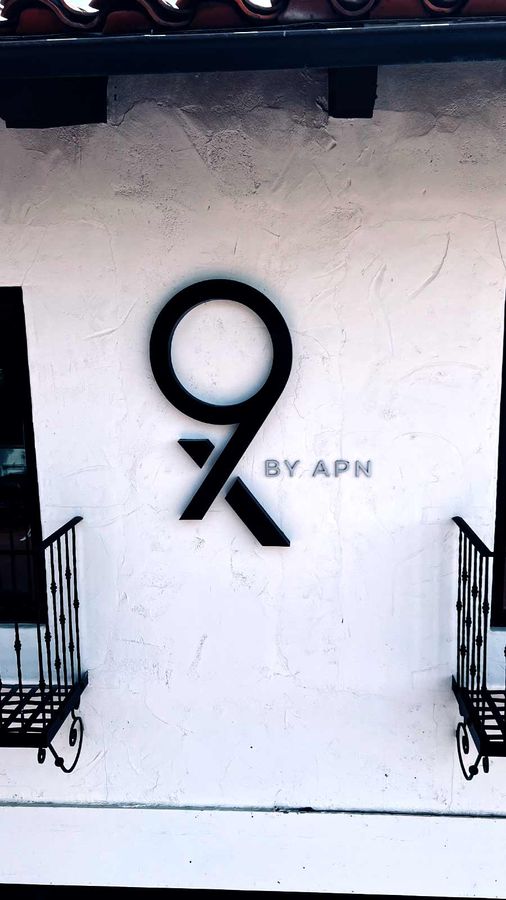 APN Capital outdoor logo sign