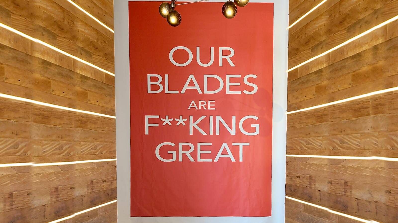 Dollar Shave Club canvas for office design