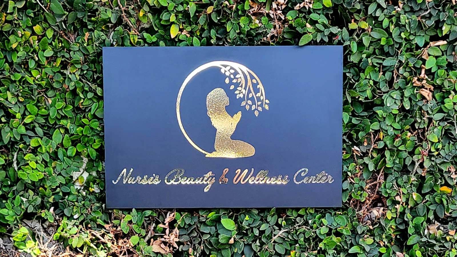Nerse's Beauty & Wellness Center custom outdoor signage