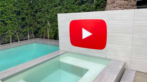 youtube wall decal for event