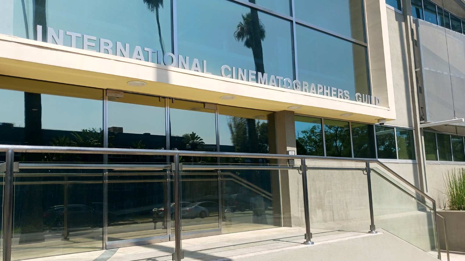 International Cinematographers Guild 3D letter sign