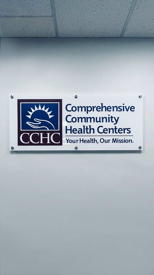 Comprehensive Community Health Centers interior signage