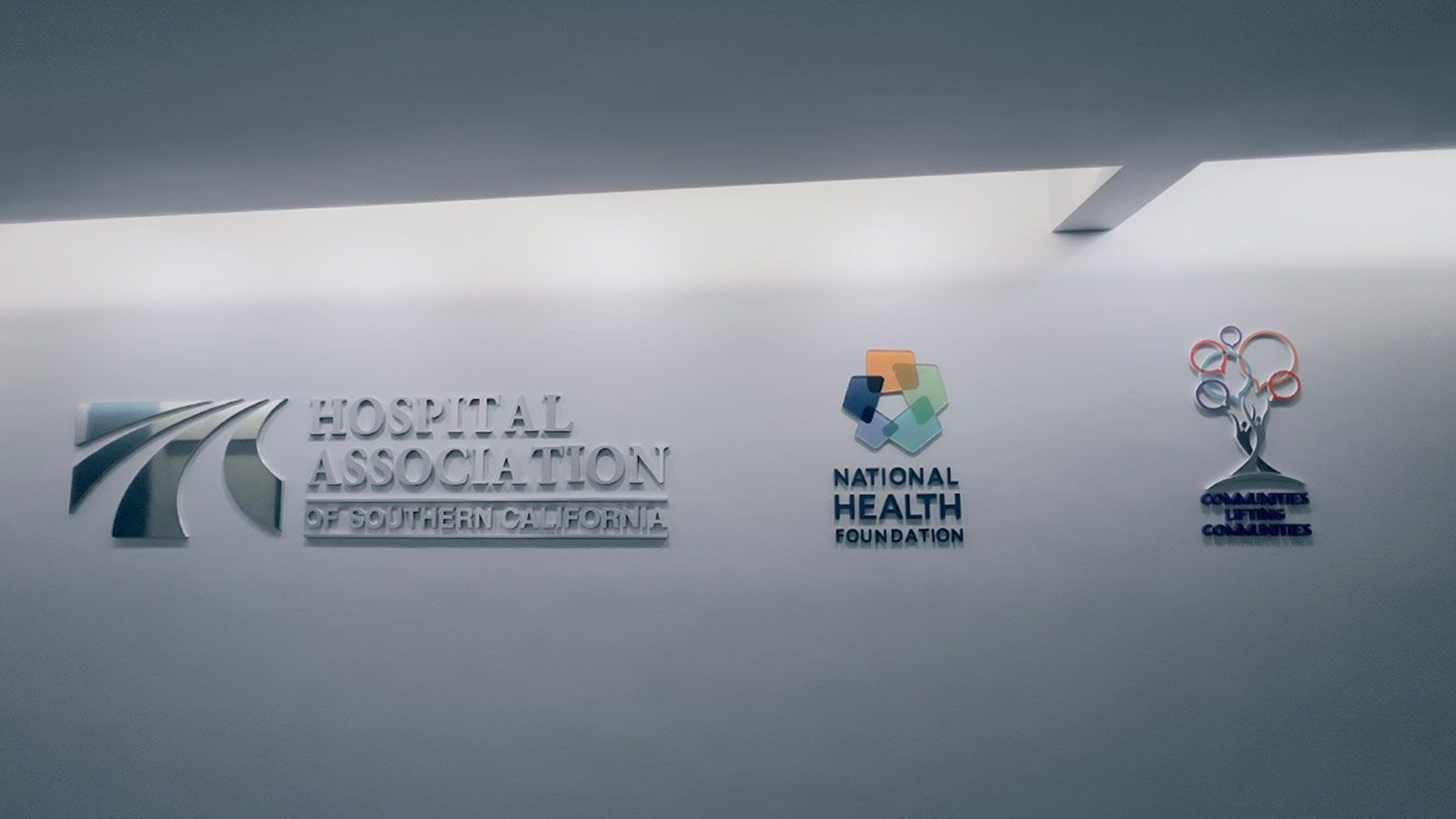 HASC lobby signs made of acrylic