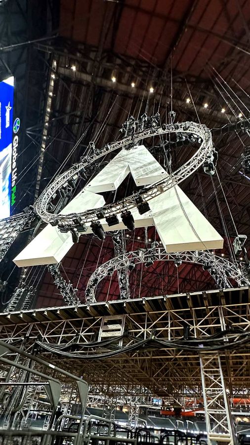 The American Rodeo channel letters