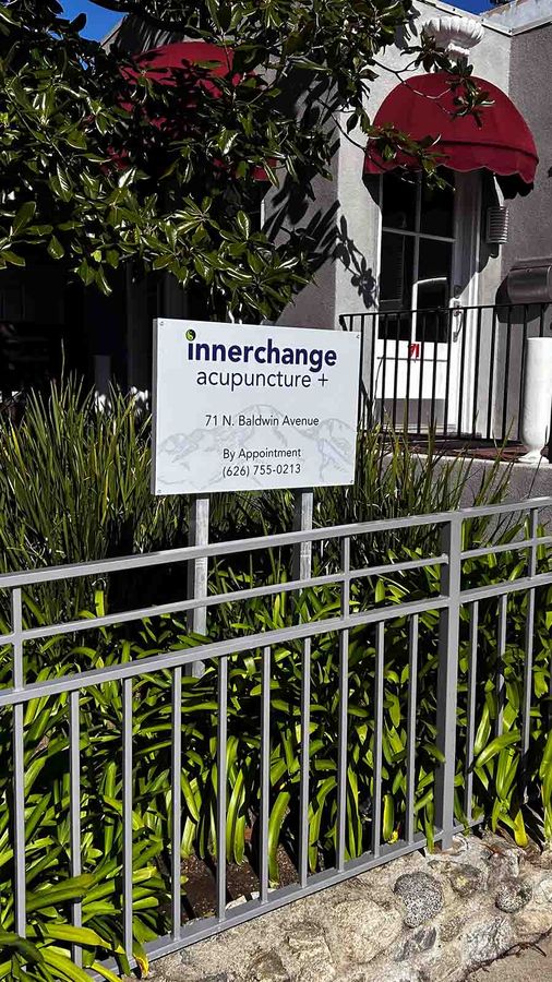 Innerchange yard sign placed at the entrance