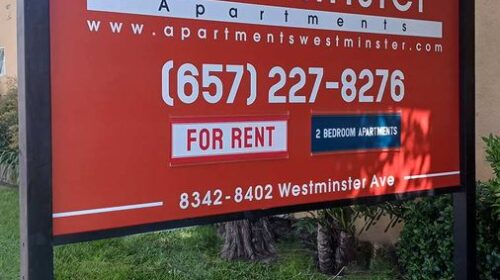 Moss & Company Property Management real estate sign