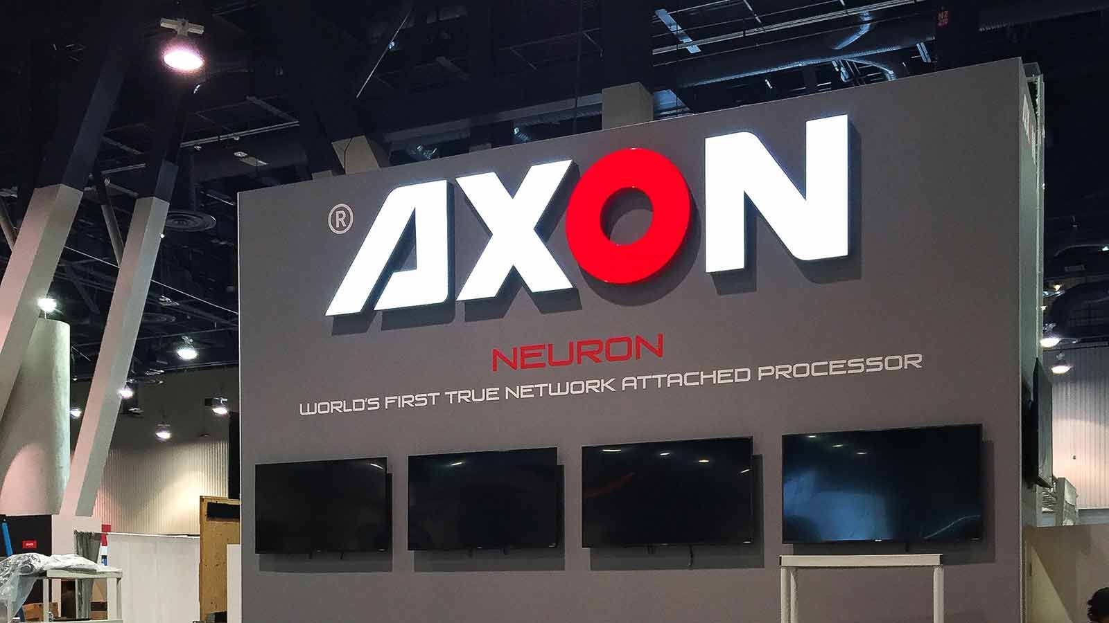 Axon light up sign