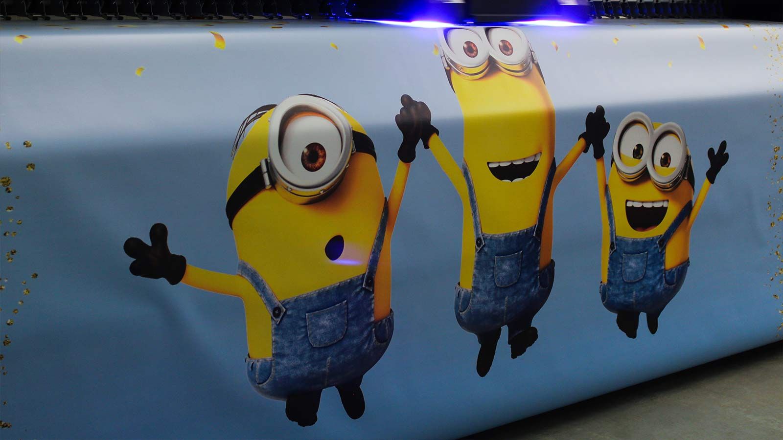 banner printing with minions