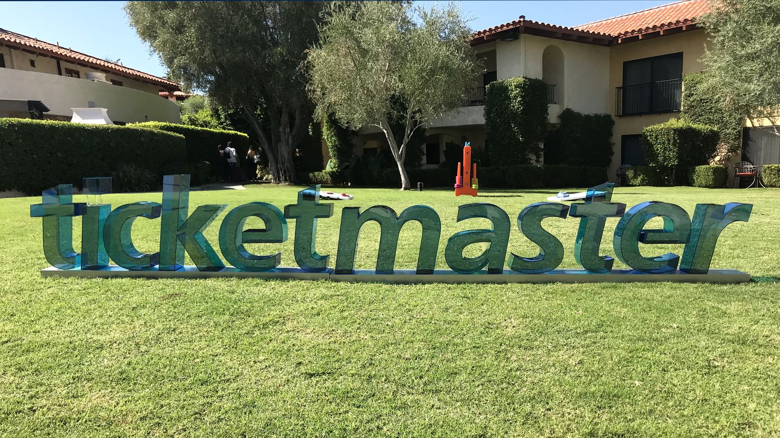 ticketmaster 3d letters stand