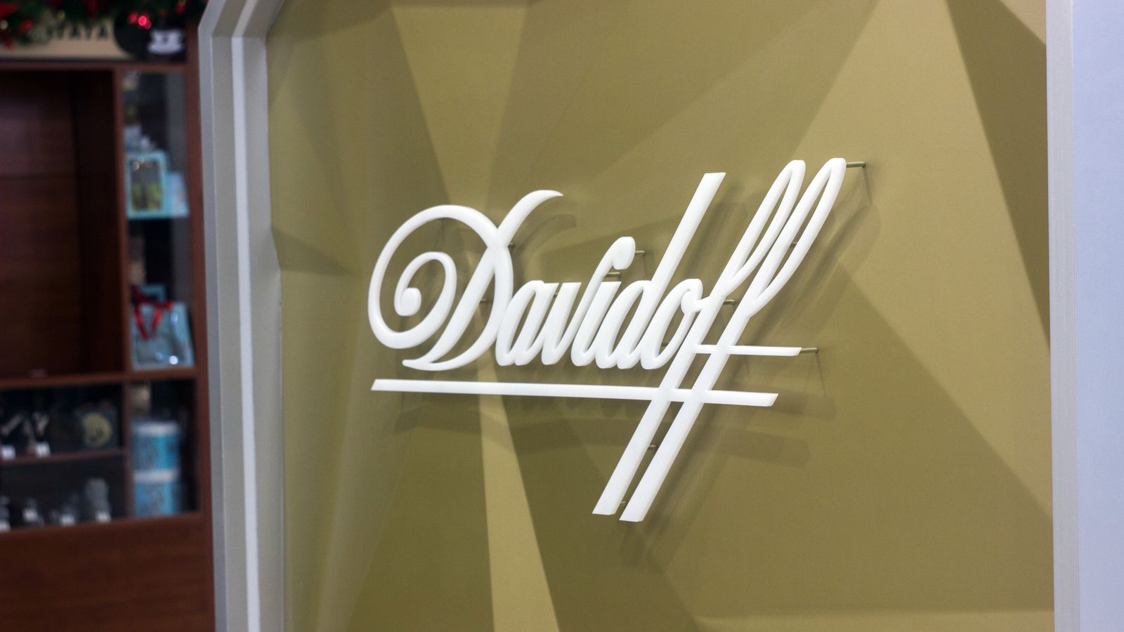 davidoff 3d acrylic letters