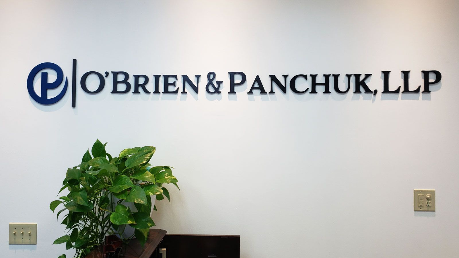 obrien and panchuk office 3d letters