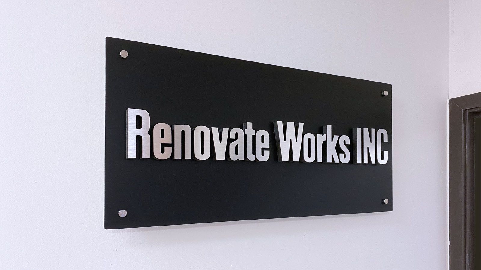 renovate works inc ultraboard 3d letters