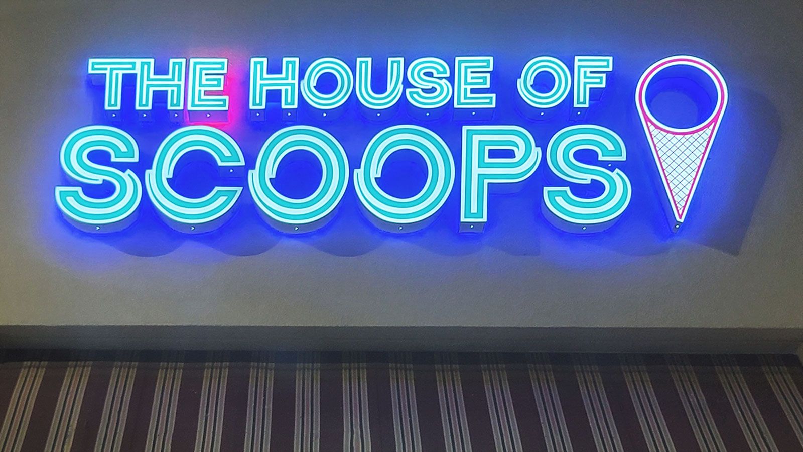 the house of scoops lit letters