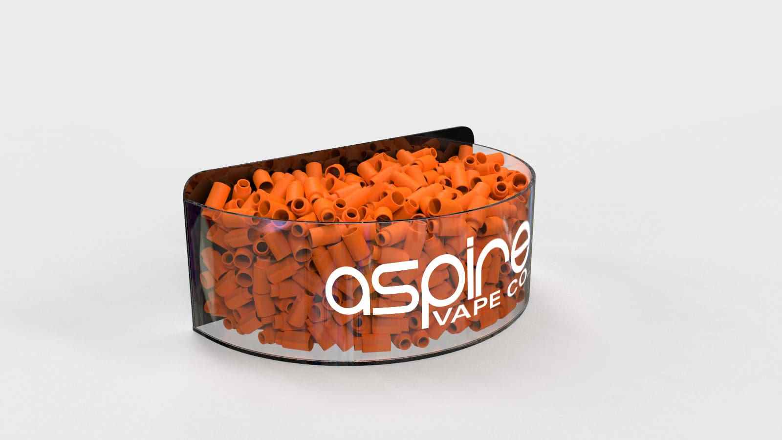 aspire custom sign 3d rendering