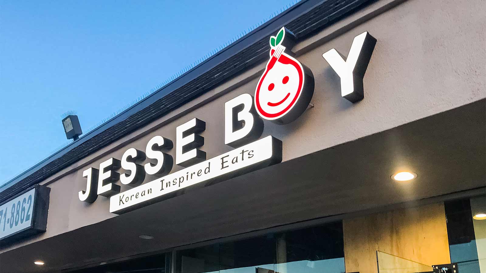 jesse boy acrylic aluminum channel letters