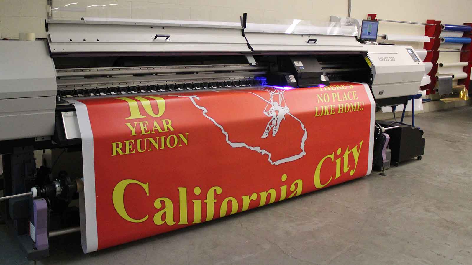 california city big vinyl banner printing