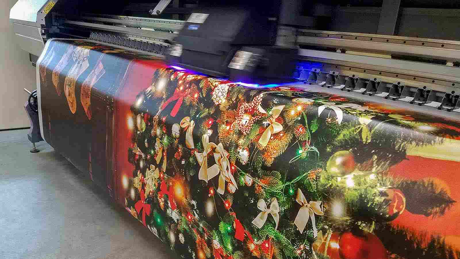 festive christmas vinyl banner printing