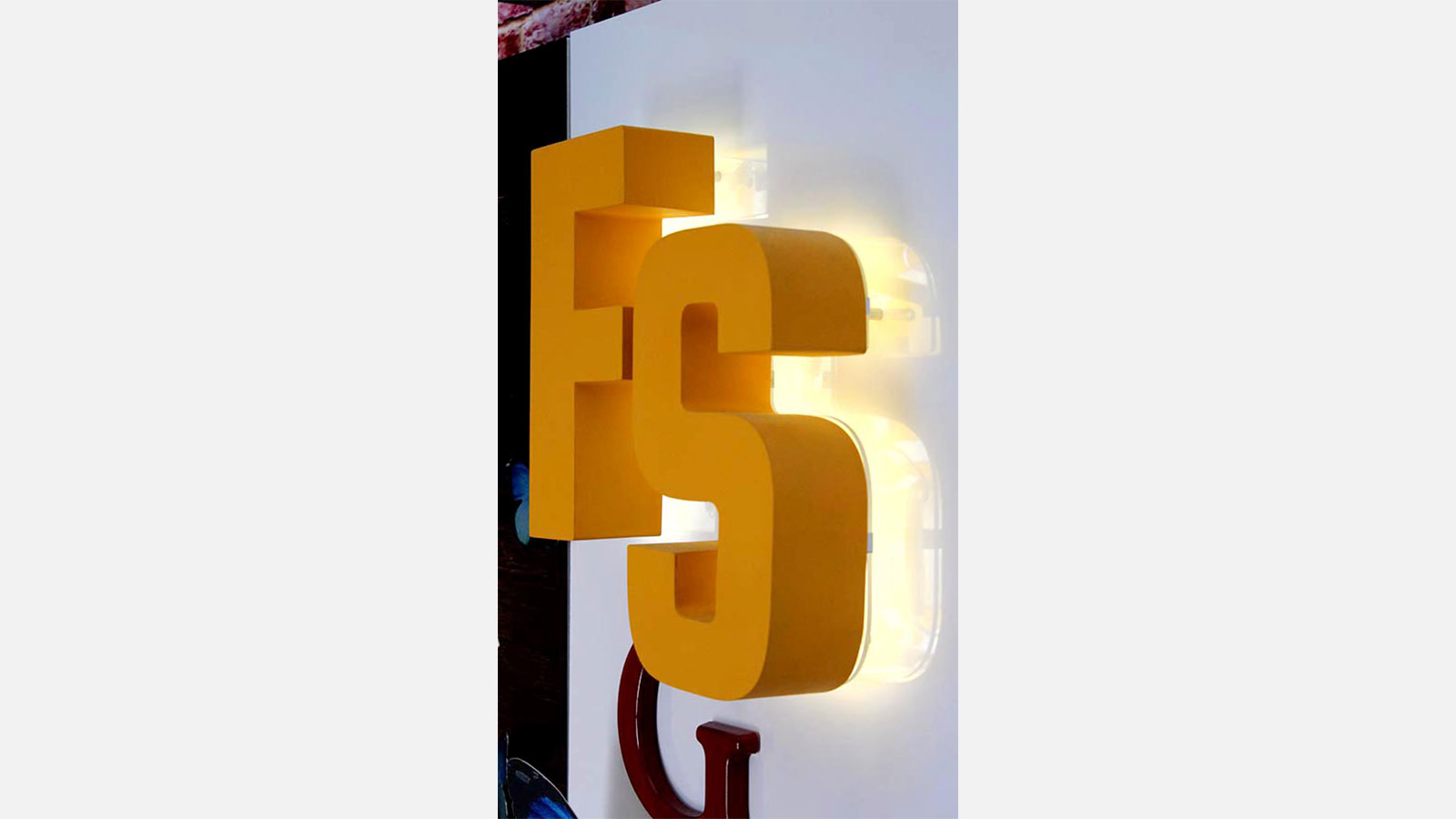 fsg backlit aluminum 3d letters