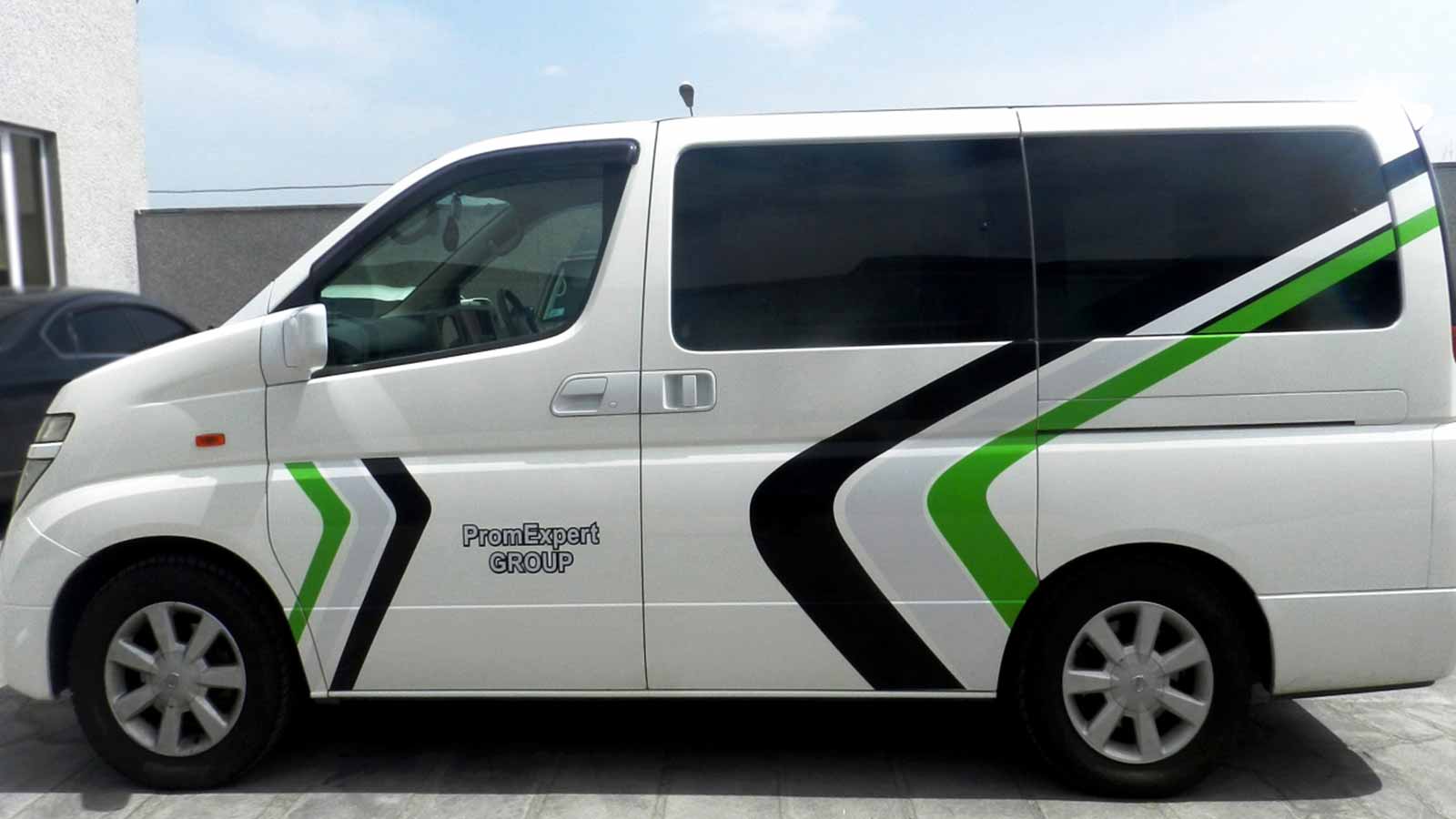 promexpert group business car branding