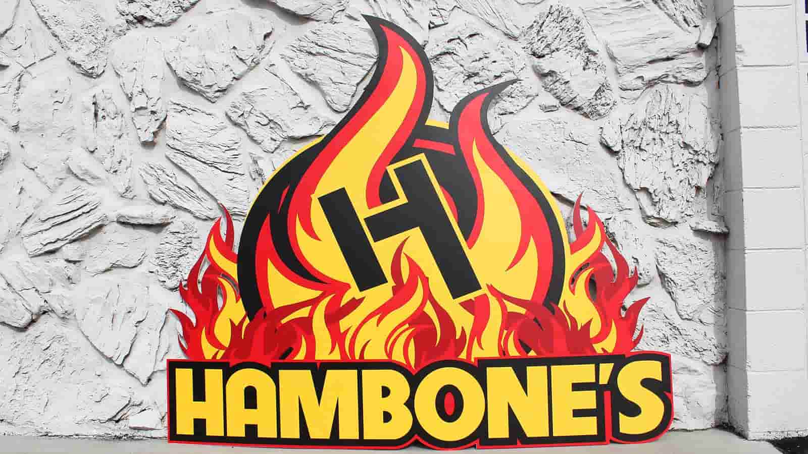 hambones custom pvc business sign