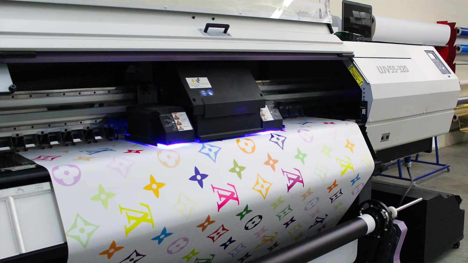 louis vuitton logos vinyl banner printing