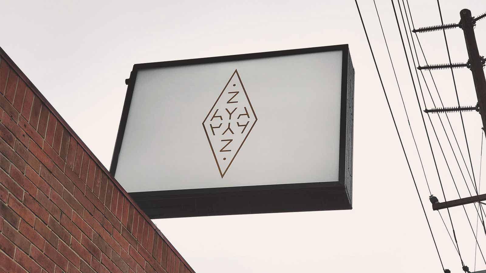 zaya conscious collective light box sign