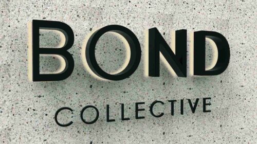 Bond Collective business sign graphic design | Front Signs
