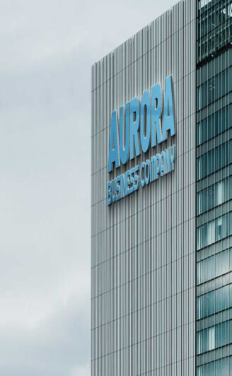 Front Signs, a sign company – prominent high rise sign installation for branding
