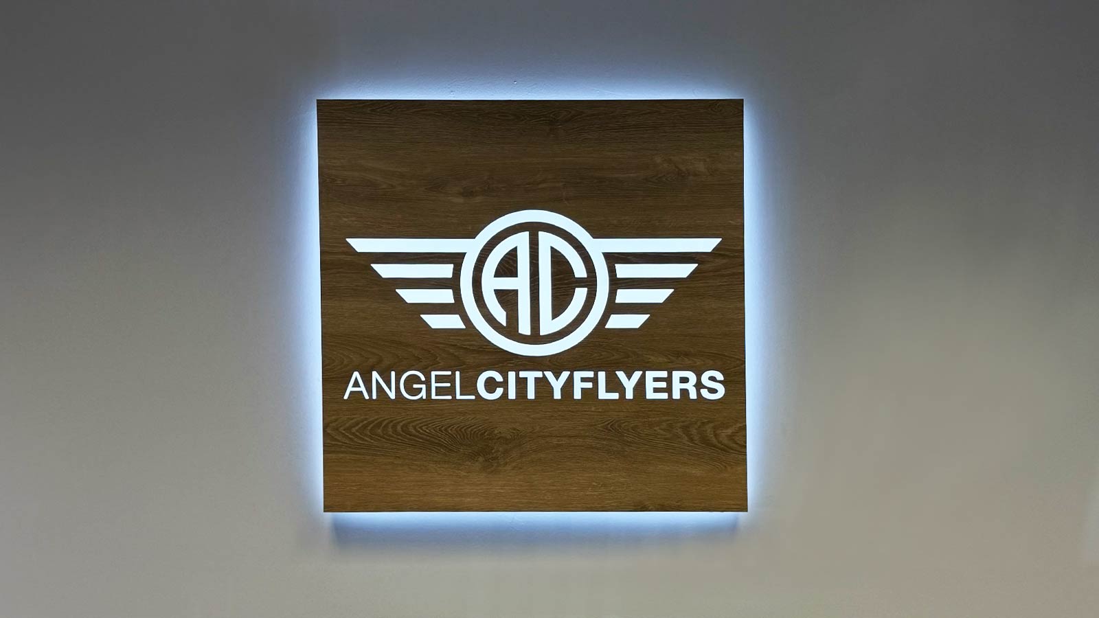 Aero City Group Inc. Illuminated Display for Branding