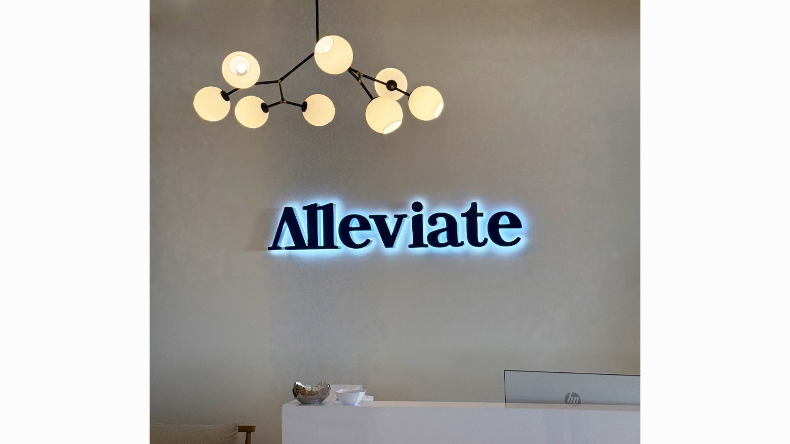 Alleviate Financial Interior Display Enhancing Design