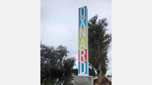 city of oxnard outdoor sign installation