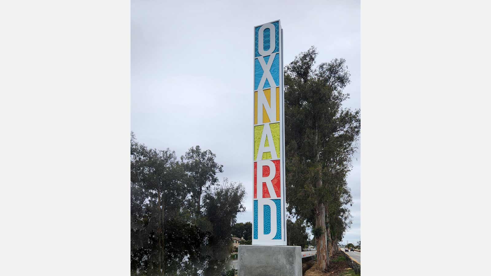 City of Oxnard Outdoor Display Installation
