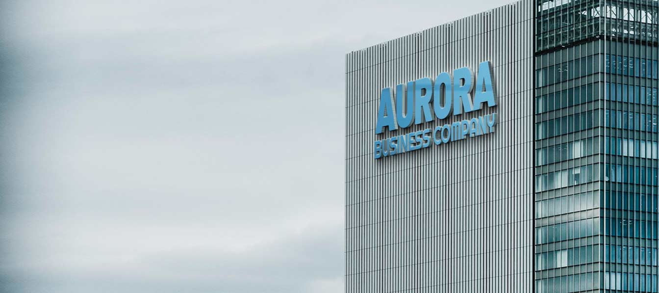 Front Signs, a sign company – prominent high rise sign installation for branding