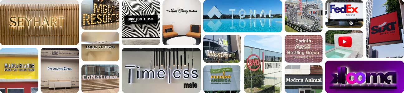 Front Signs – portfolio showcasing diverse sign projects