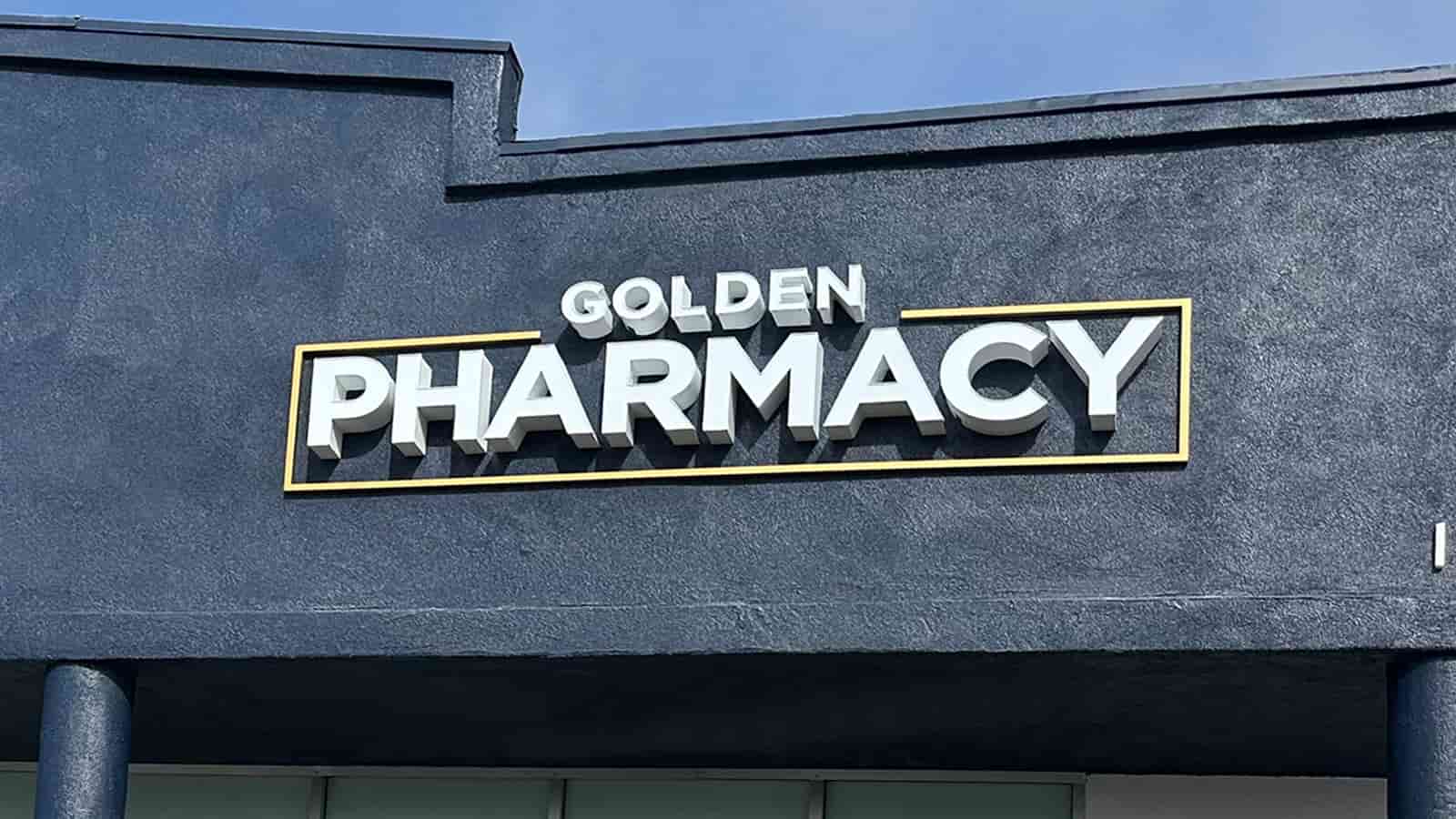 Sleek Dimensional Letter Display for Branding