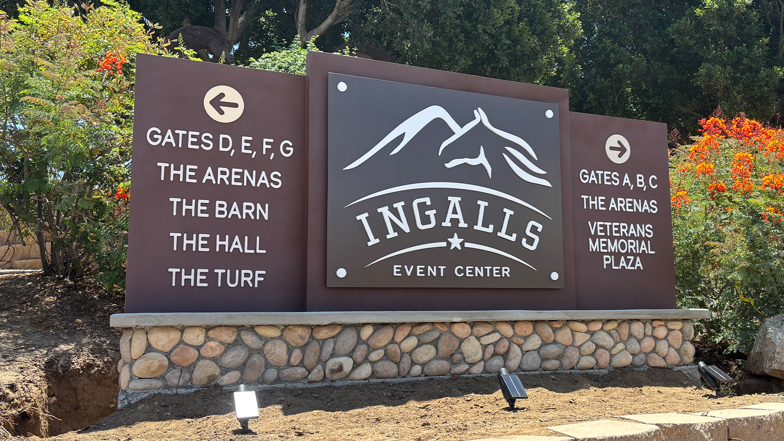 City of Norco Event Center Display Installation