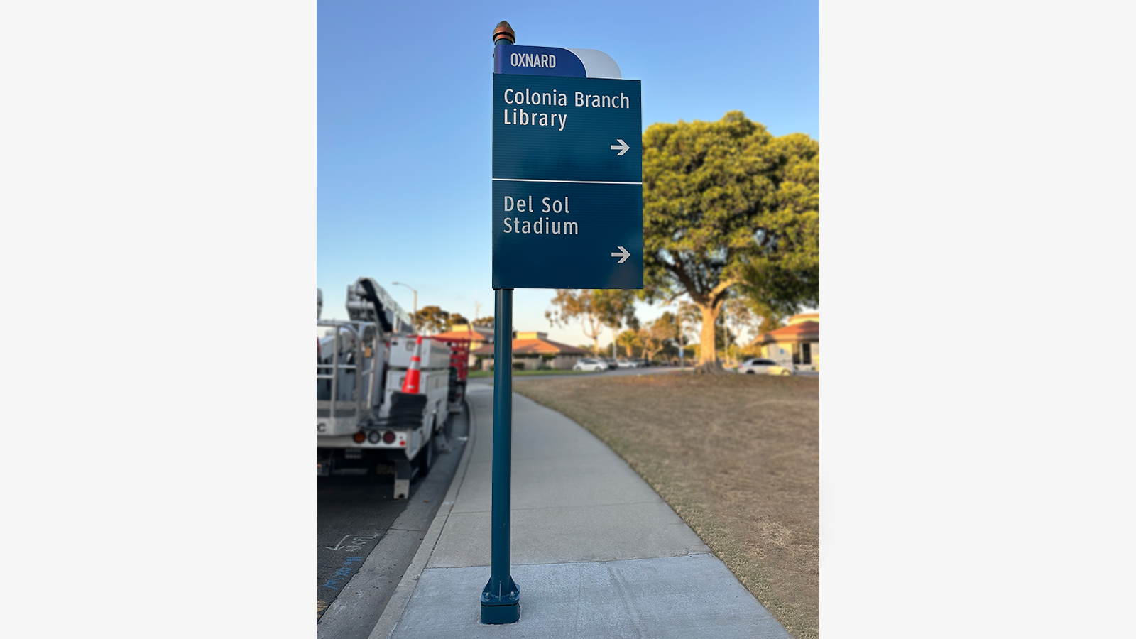 City of Oxnard Navigational Design For Outdoor Wayfinding