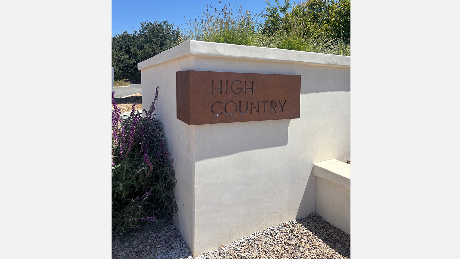HOA Westlake Village Aluminum Panel For Entrance Branding