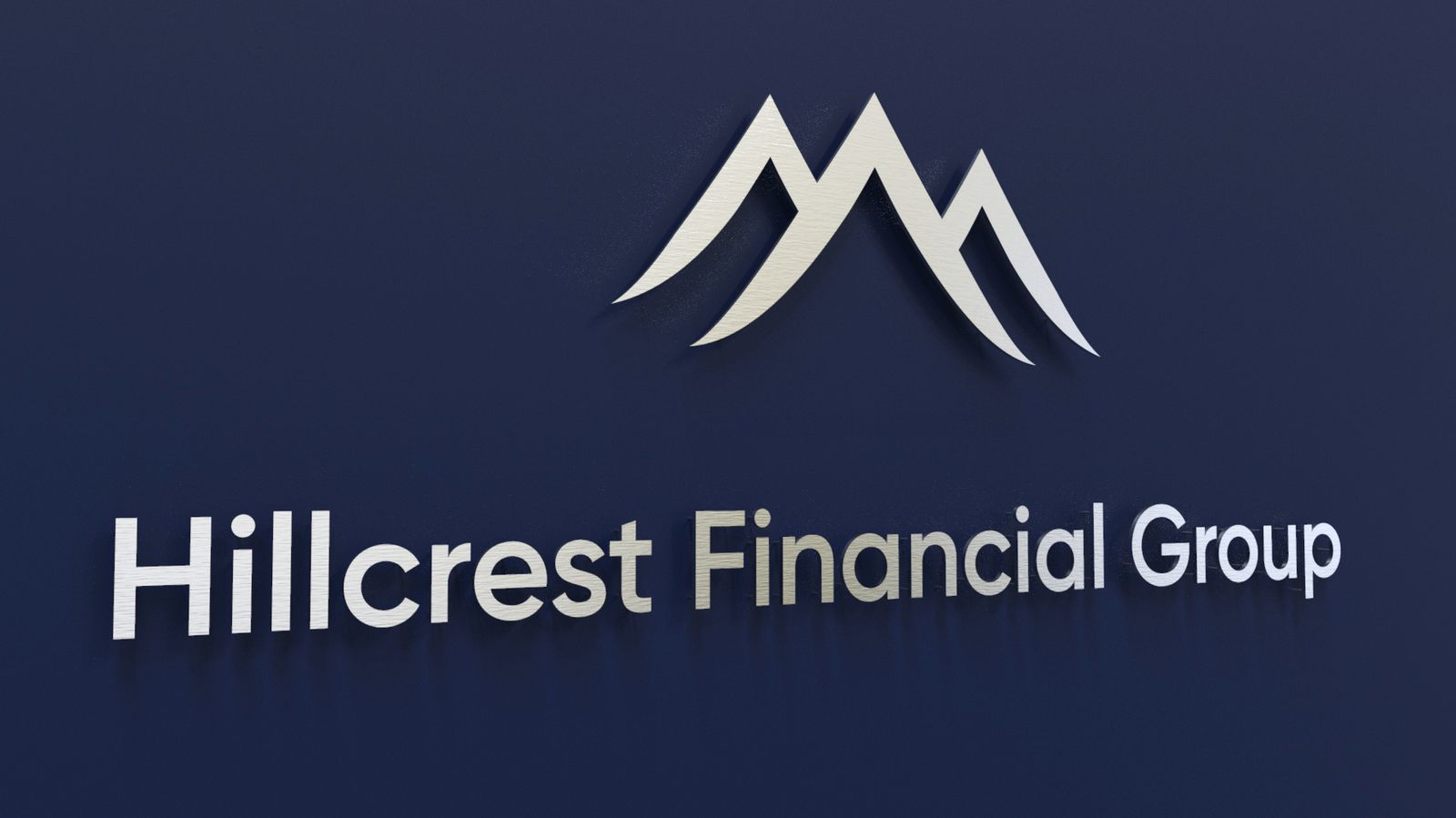 Hillcrest Financial Group 3D modeling for office branding