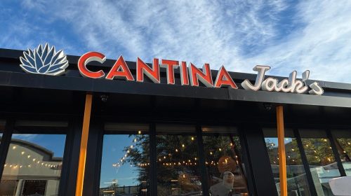 jack's restaurant and bar channel letter face replacement