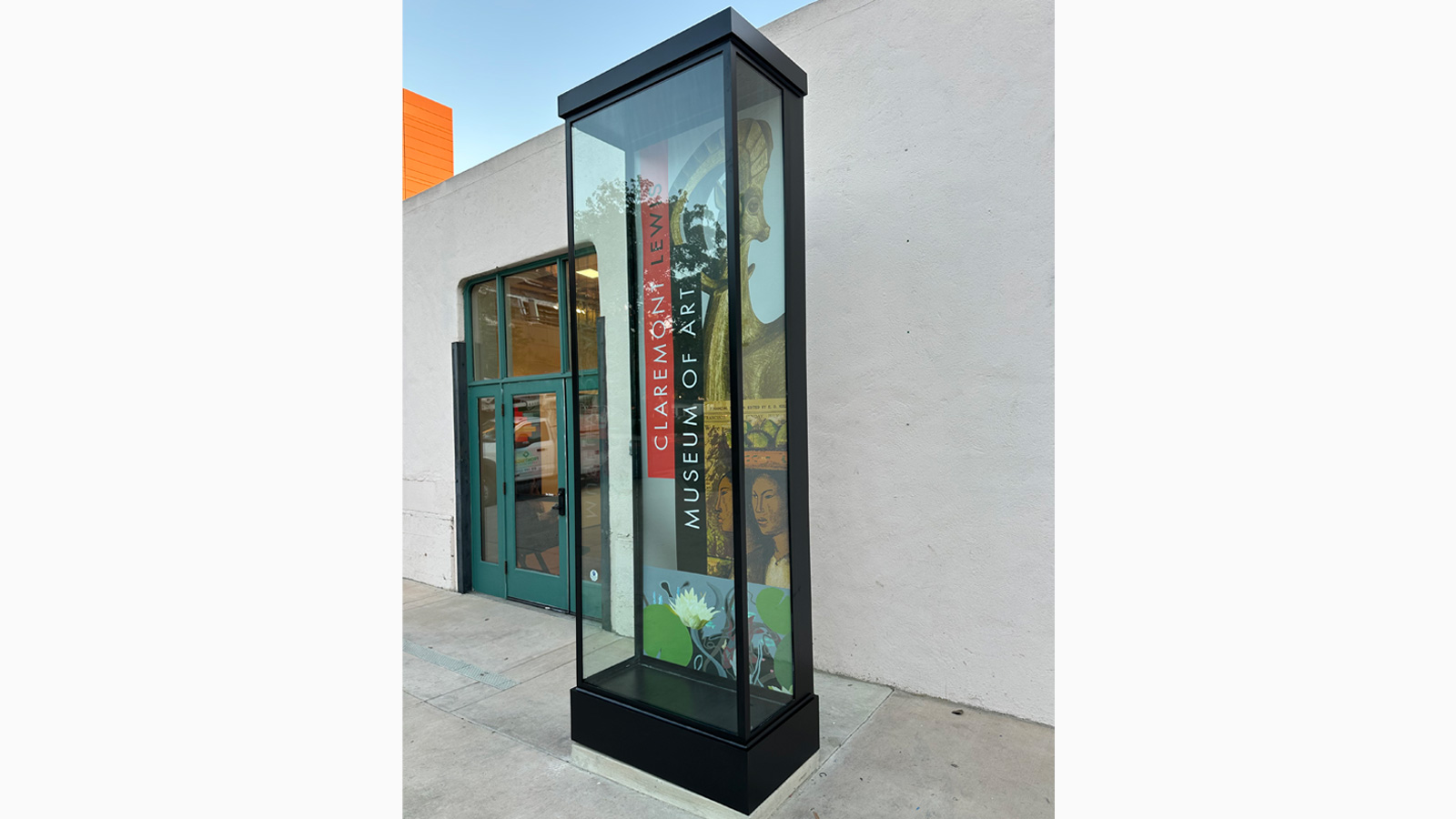jbohn associates freestanding display installed outdoors