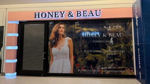 sp habica llc backlit channel letters above storefront